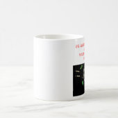 Mug Le pistolet à électrochoc 1, disparaissent font en (Centre)