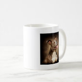 Mug Le pitbull bleu américain (Devant droit)