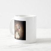 Mug Le pitbull bleu américain (Devant gauche)