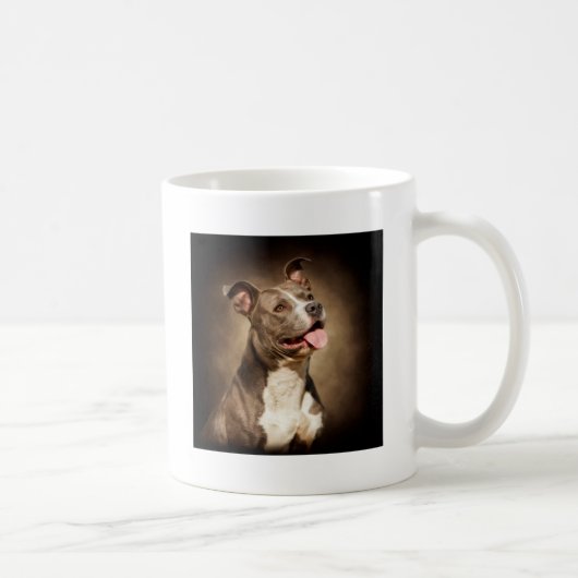 Mug Le pitbull bleu américain (Droite)