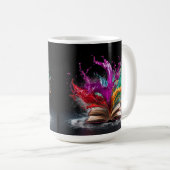 Mug Le plaisir de l'écrivain coloré (Devant droit)