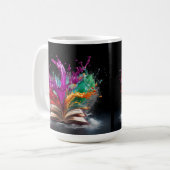 Mug Le plaisir de l'écrivain coloré (Devant gauche)