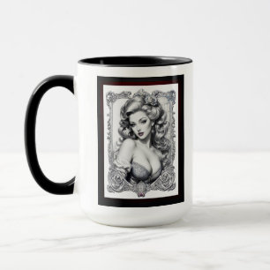 Mug Le plaisir est mon nom moyen AI Concept Art par Xz