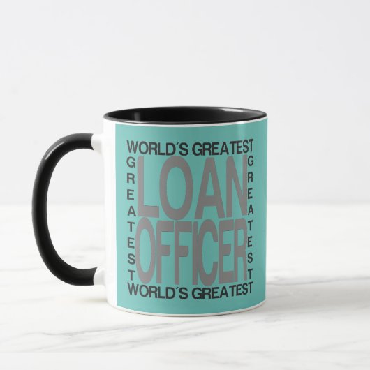 Mug Le plus grand agent de prêts des mondes (Gauche)