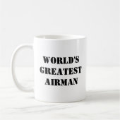Mug "Le plus grand Airman du monde" (Gauche)