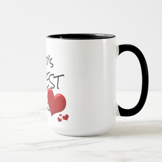 Mug le plus grand amant du monde mignon chic drôle tas (Droite)