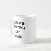 Mug "Le plus grand Amoureux des chats du monde" (Devant gauche)