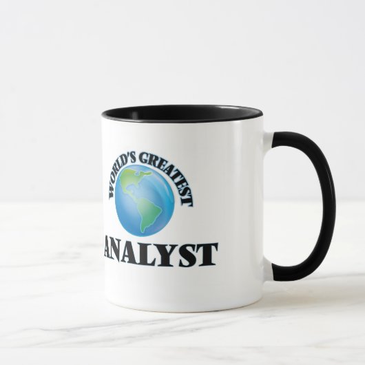 Mug Le plus grand analyste du monde (Droite)