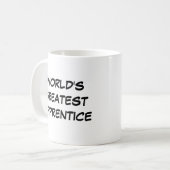 Mug "Le plus grand apprenti du monde" (Devant gauche)