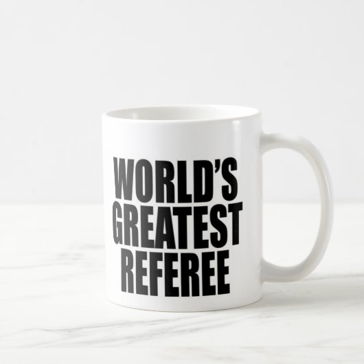 Mug Le plus grand arbitre du monde (Droite)
