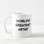 Mug "Le plus grand artiste du monde" (Gauche)