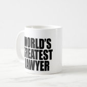 Mug Le plus grand avocat du monde (Devant gauche)
