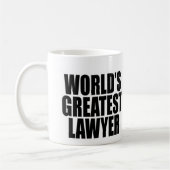 Mug Le plus grand avocat du monde (Gauche)