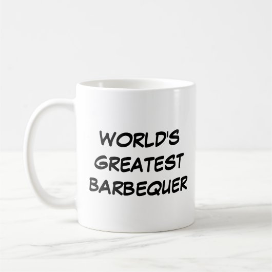 Mug "Le plus grand Barbequer du monde" (Gauche)