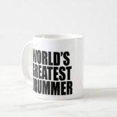 Mug Le plus grand batteur du monde (Devant gauche)