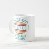 Mug Le plus grand beau-père du monde (Devant gauche)