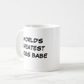 Mug "Le plus grand bébé chef du monde" (Devant gauche)
