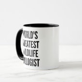 Mug Le plus grand biologiste de la faune au monde (Devant gauche)