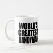 Mug Le plus grand bricoleur du monde (Gauche)