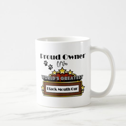 Mug Le plus grand cabot noir de la bouche du monde (Droite)