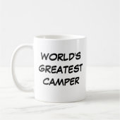 Mug "Le plus grand Camper du monde" (Gauche)