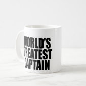 Mug Le plus grand capitaine du monde (Devant gauche)