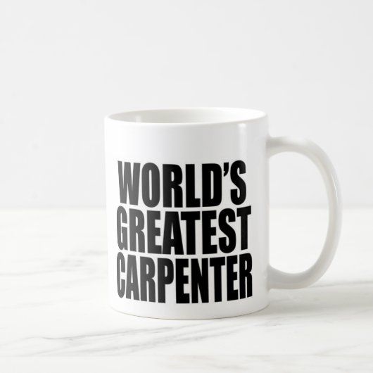 Mug Le plus grand charpentier du monde (Droite)