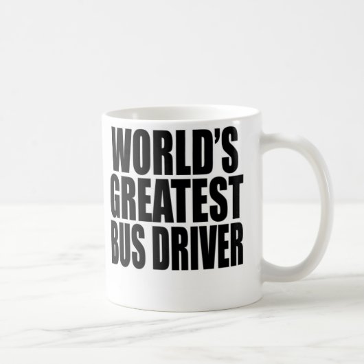 Mug Le plus grand chauffeur du bus du monde (Droite)