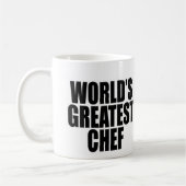Mug Le plus grand chef du monde (Gauche)