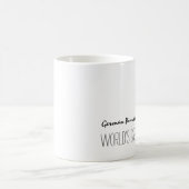 Mug Le plus grand chien du monde de Silhouette Pinsche (Centre)