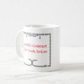 Mug Le plus grand conducteur de dépanneuse des mondes (Devant gauche)