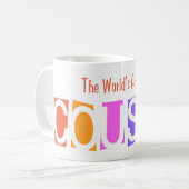 Mug Le plus grand cousin du rétro monde (Devant gauche)