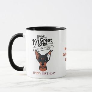 Mug Le plus grand DACHSHUND MOM personnalisées du mond
