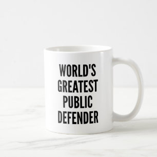 Mug Le plus grand défenseur public du monde