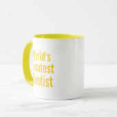 Mug Le plus grand dentiste des mondes (Devant gauche)