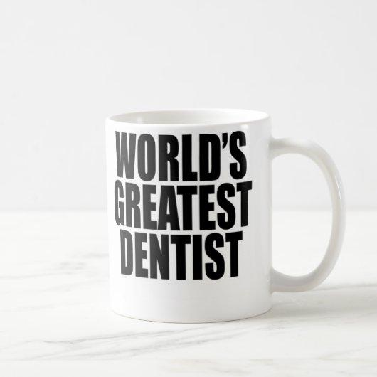 Mug Le plus grand dentiste du monde (Droite)