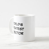 Mug "Le plus grand directeur du monde" (Devant gauche)