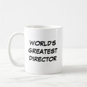 Mug "Le plus grand directeur du monde" (Gauche)
