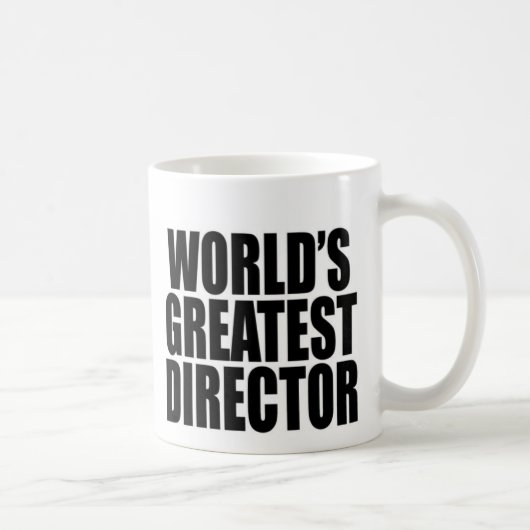 Mug Le plus grand directeur du monde (Droite)