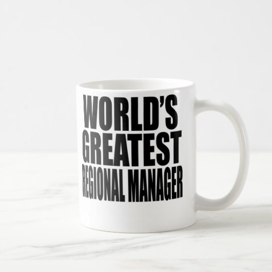Mug Le plus grand directeur régional du monde (Droite)