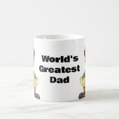 Mug LE PLUS GRAND Don PÈRE DU MONDE pour lui Père Gran (Centre)