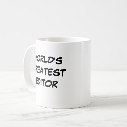 Mug "Le plus grand éditeur du monde" (Devant gauche)