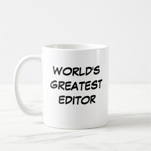 Mug "Le plus grand éditeur du monde" (Gauche)