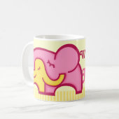Mug Le plus grand éléphant momie du monde (Devant gauche)