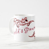 Mug Le plus grand enseignant du monde (Devant gauche)