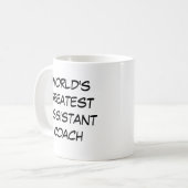 Mug "Le plus grand entraîneur adjoint du monde" (Devant gauche)
