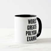 Mug Le plus grand examinateur de polygraphe du monde (Devant droit)