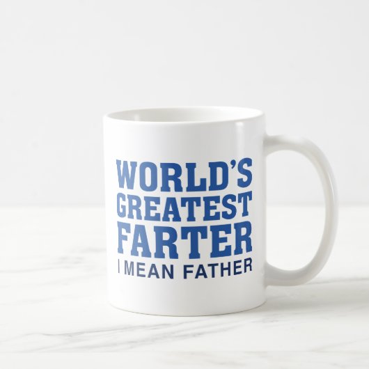 Mug Le plus grand Farter du monde (Droite)