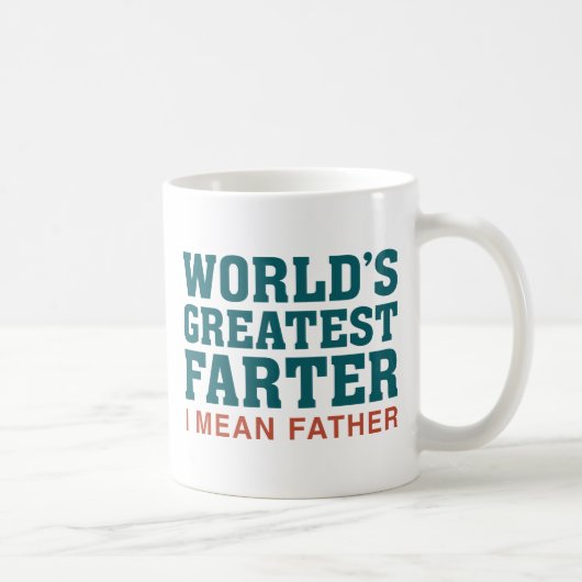 Mug Le plus grand Farter du monde (Droite)