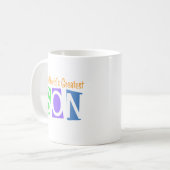 Mug Le plus grand fils du rétro monde (Devant gauche)